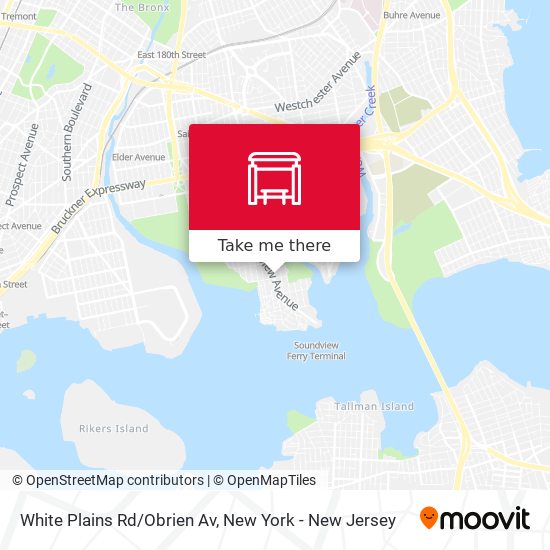 Mapa de White Plains Rd/Obrien Av