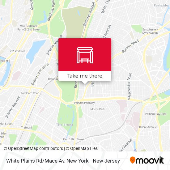 Mapa de White Plains Rd/Mace Av