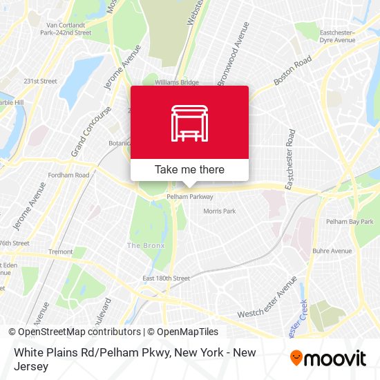 Mapa de White Plains Rd/Pelham Pkwy