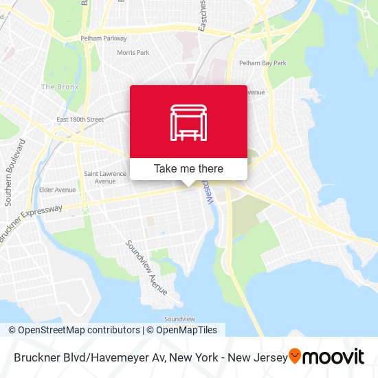 Bruckner Blvd/Havemeyer Av map