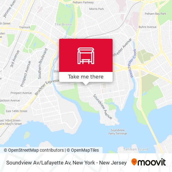 Mapa de Soundview Av/Lafayette Av