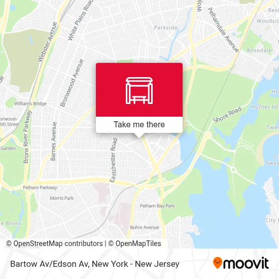 Bartow Av/Edson Av map