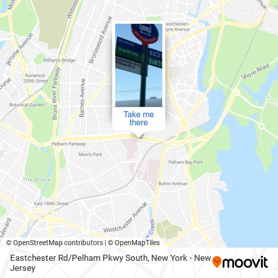 Mapa de Eastchester Rd / Pelham Pkwy South