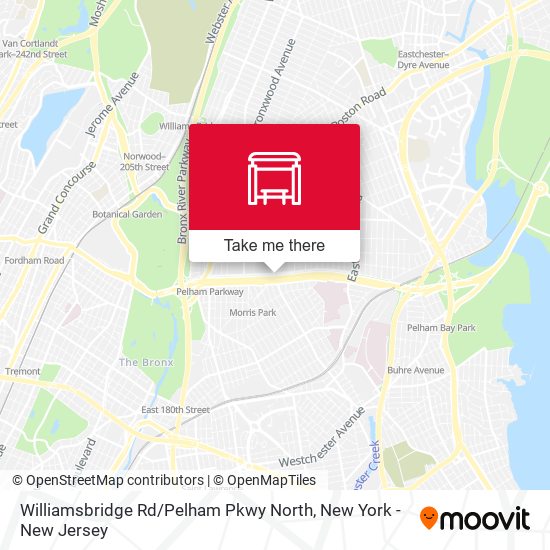 Williamsbridge Rd / Pelham Pkwy North map