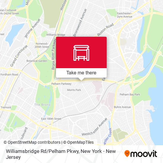 Williamsbridge Rd/Pelham Pkwy map