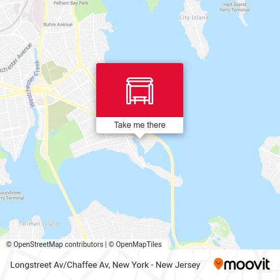 Longstreet Av/Chaffee Av map