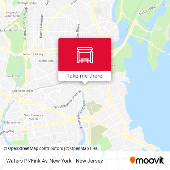 Mapa de Waters Pl/Fink Av