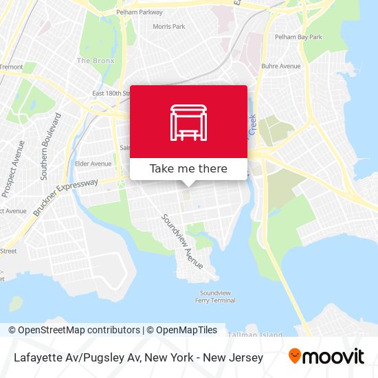 Mapa de Lafayette Av/Pugsley Av