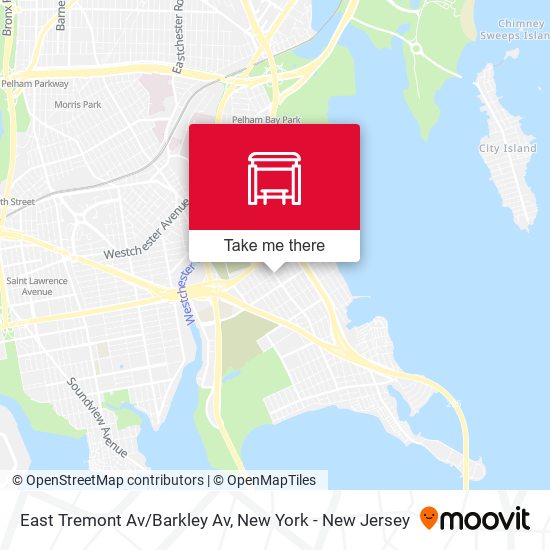 East Tremont Av/Barkley Av map