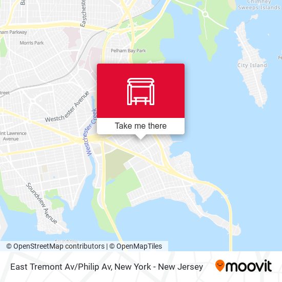 Mapa de East Tremont Av/Philip Av