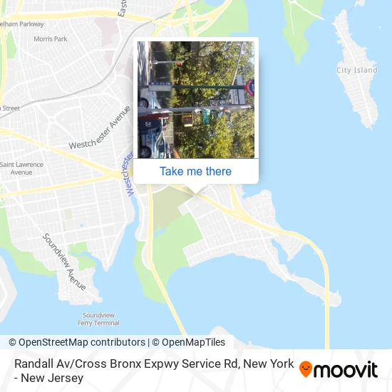 Mapa de Randall Av / Cross Bronx Expwy Service Rd