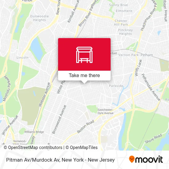 Pitman Av/Murdock Av map