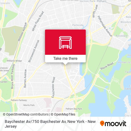 Mapa de Baychester Av / 750 Baychester Av