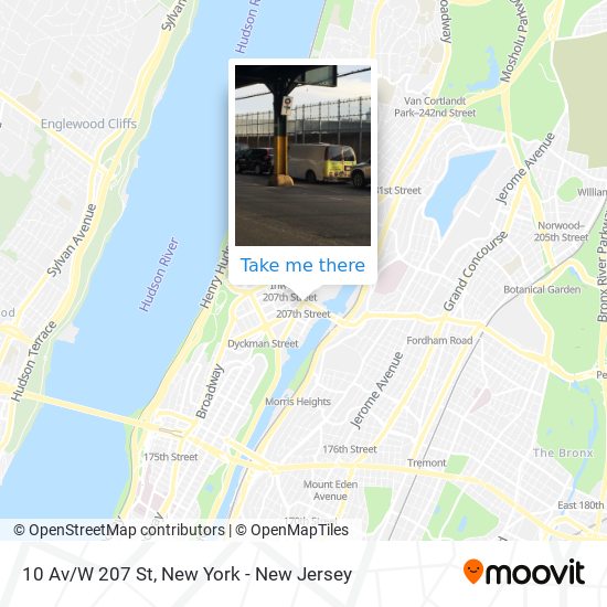 Mapa de 10 Av/W 207 St