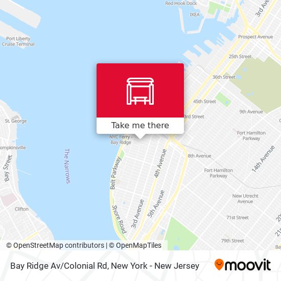 Bay Ridge Av/Colonial Rd map