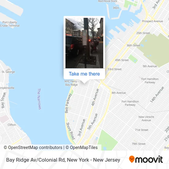 Bay Ridge Av/Colonial Rd map