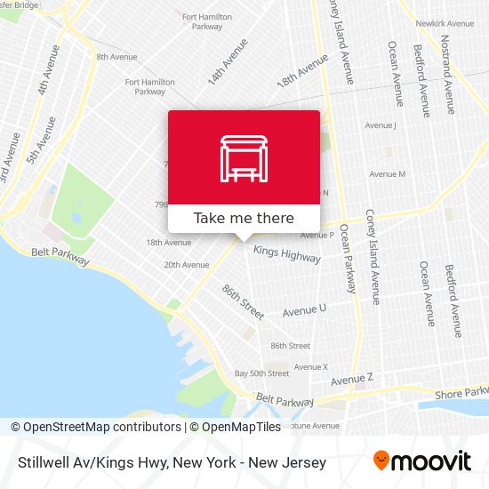 Mapa de Stillwell Av/Kings Hwy