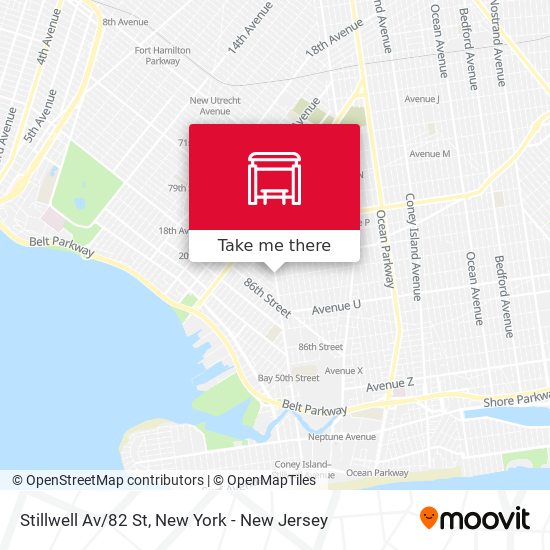Mapa de Stillwell Av/82 St