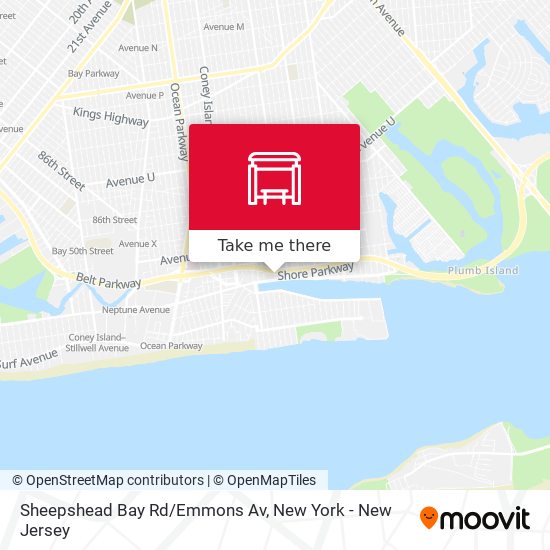 Sheepshead Bay Rd/Emmons Av map