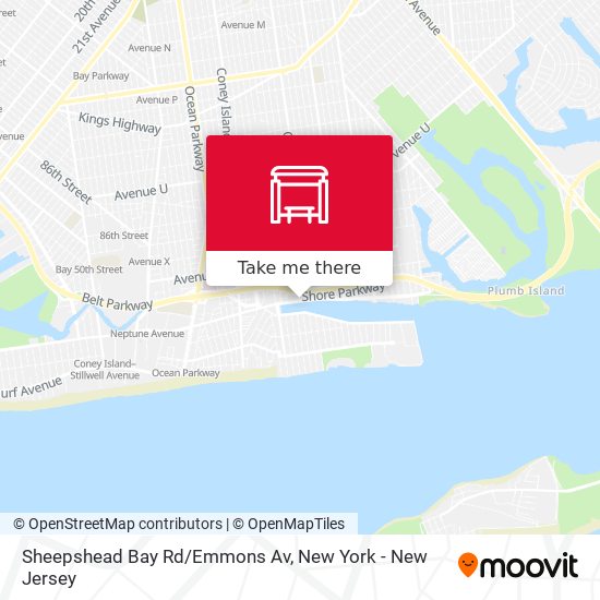 Mapa de Sheepshead Bay Rd/Emmons Av