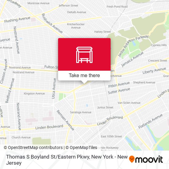 Thomas S Boyland St / Eastern Pkwy map