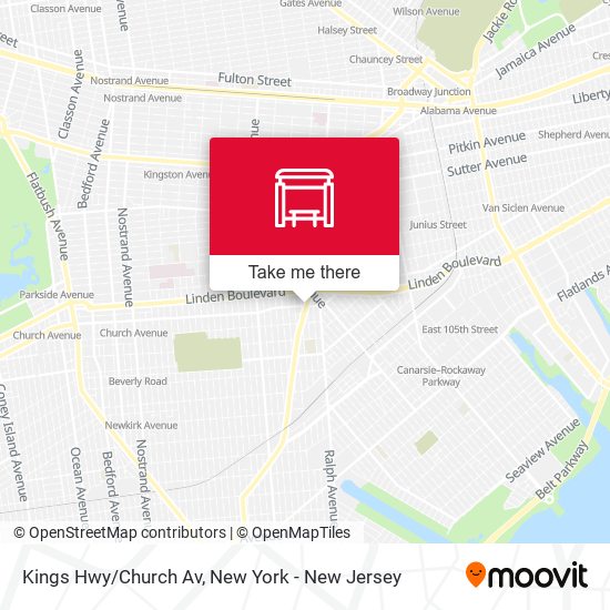 Mapa de Kings Hwy/Church Av