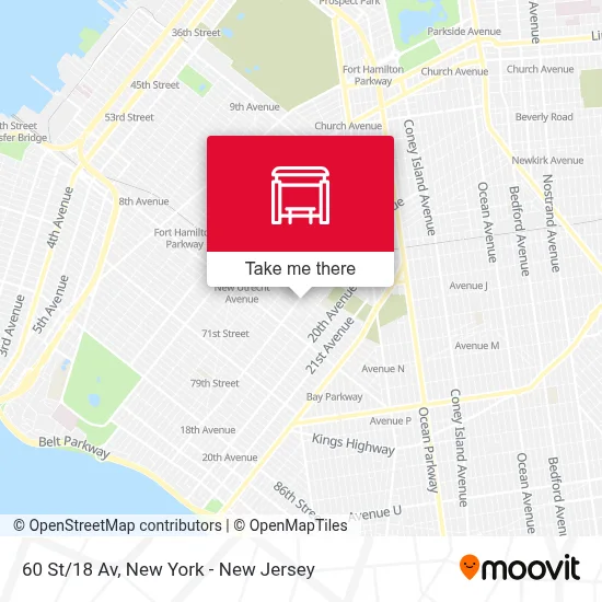 60 St/18 Av map