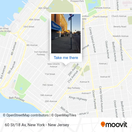 60 St/18 Av map