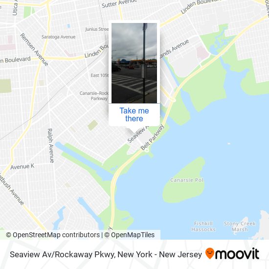 Mapa de Seaview Av/Rockaway Pkwy
