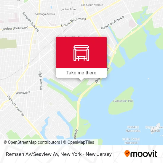 Remsen Av/Seaview Av map