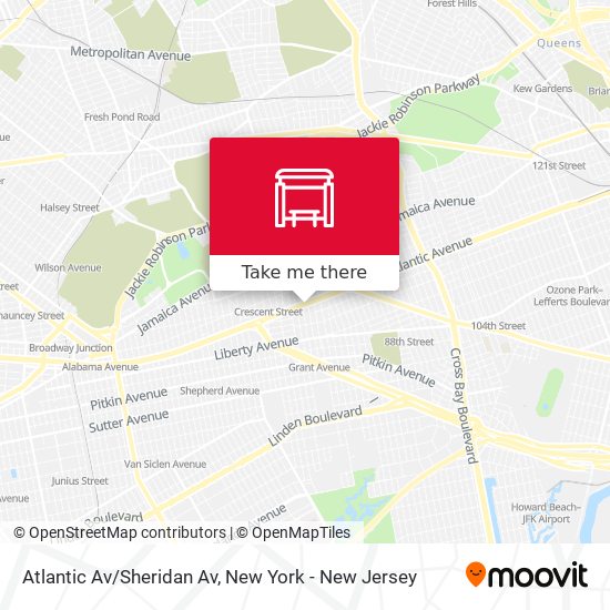 Mapa de Atlantic Av/Sheridan Av