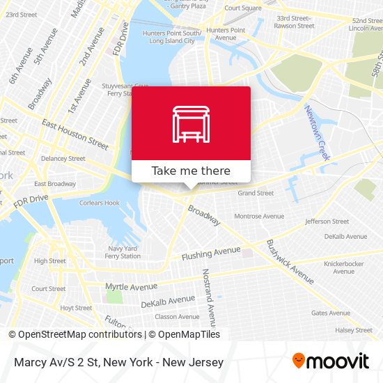 Mapa de Marcy Av/S 2 St