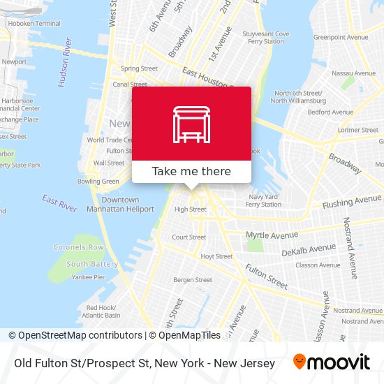 Mapa de Old Fulton St/Prospect St