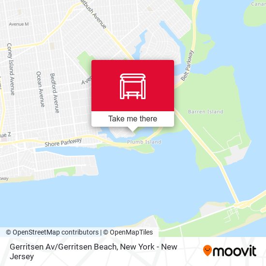 Gerritsen Av/Gerritsen Beach map