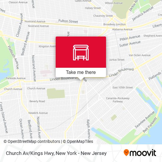 Mapa de Church Av/Kings Hwy