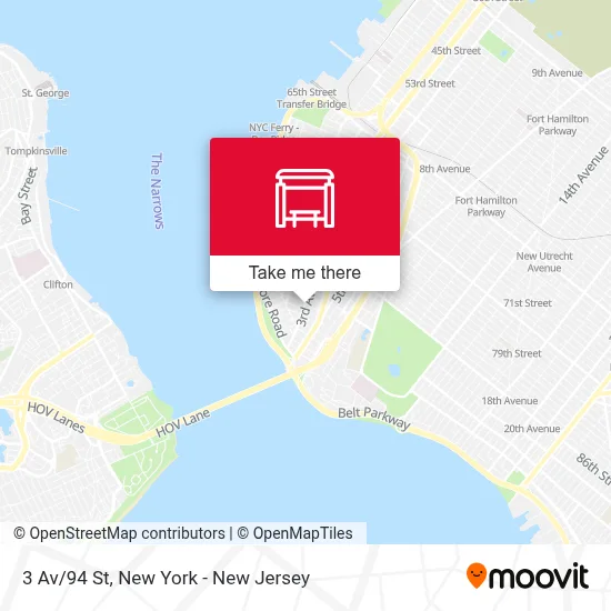 3 Av/94 St map