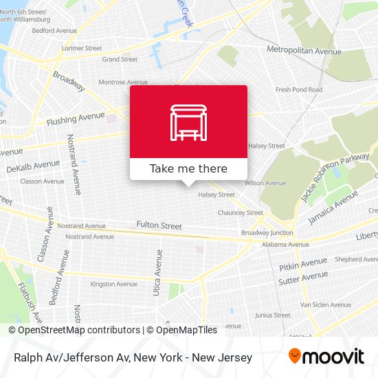 Mapa de Ralph Av/Jefferson Av