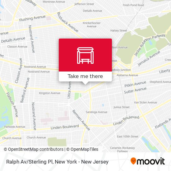 Mapa de Ralph Av/Sterling Pl