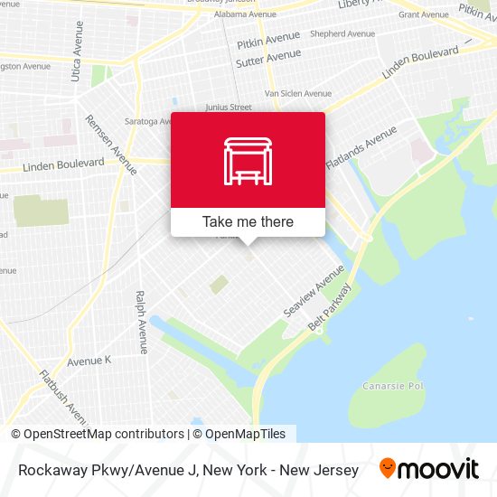 Mapa de Rockaway Pkwy/Avenue J
