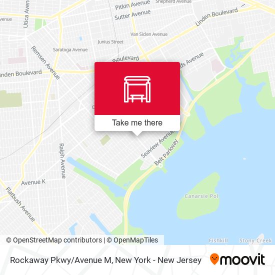 Rockaway Pkwy/Avenue M map