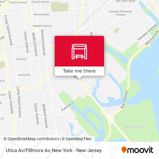 Mapa de Utica Av/Fillmore Av