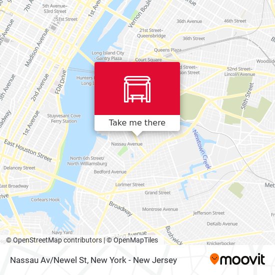 Mapa de Nassau Av/Newel St