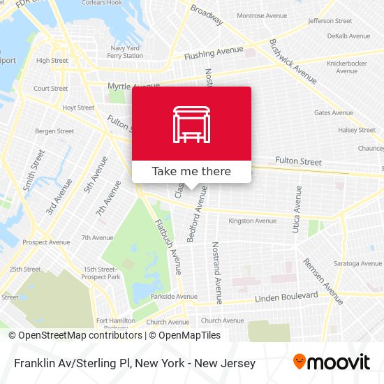 Mapa de Franklin Av/Sterling Pl