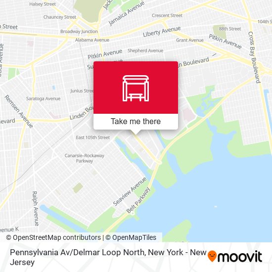 Pennsylvania Av / Delmar Loop North map