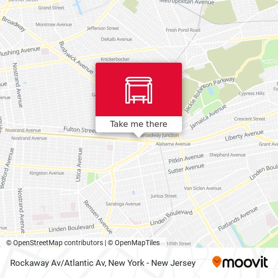 Mapa de Rockaway Av/Atlantic Av