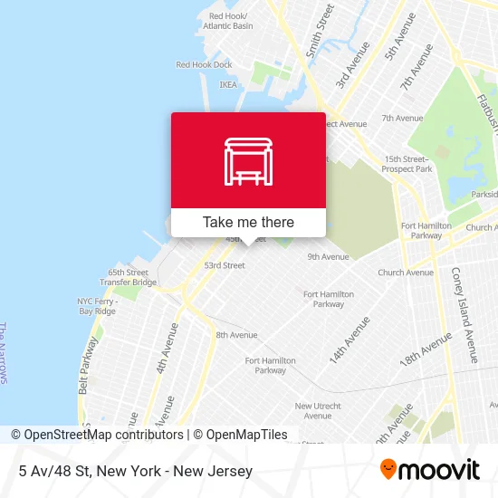 5 Av/48 St map