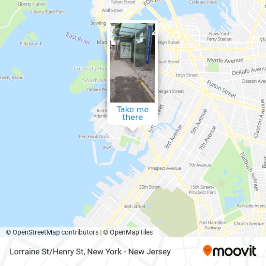 Mapa de Lorraine St/Henry St