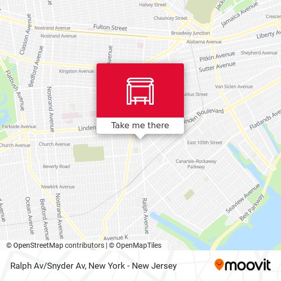 Mapa de Ralph Av/Snyder Av