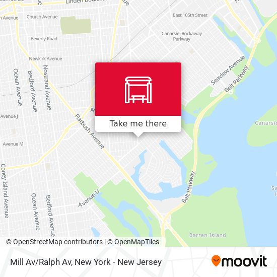 Mapa de Mill Av/Ralph Av