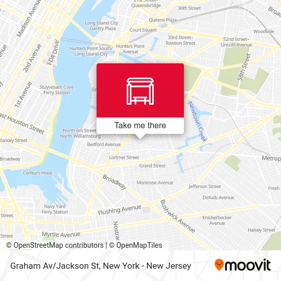 Graham Av/Jackson St map